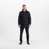 UBR - Concord Savile Parka in Navy Melange - Nigel Clare