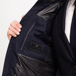 UBR - Concord Savile Parka in Navy Melange - Nigel Clare