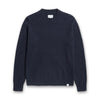 Norse Projects - Lambswool Crew Neck Sweater in Dark Navy