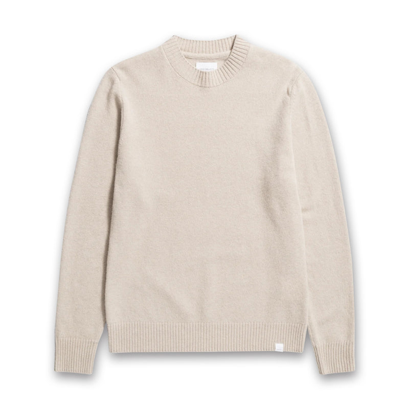 Norse Projects - Lambswool Crew Neck Sweater in Oatmeal