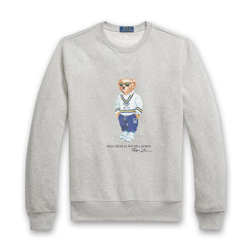 Ralph Lauren - Polo Bear Fleece Sweatshirt in Grey - Nigel Clare