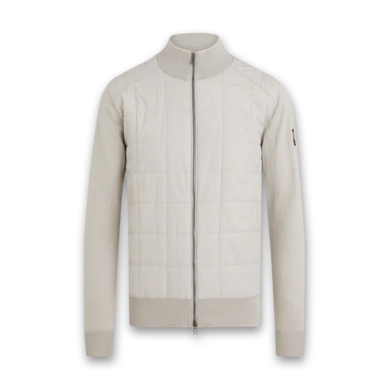 Belstaff - Kelbrook Zip Cardigan in Chrome Grey