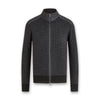 Belstaff - Kelby Zip Cardigan in Black/Charcoal