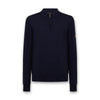 Belstaff - Kyle LS Merino Wool Polo in Dark Ink - Nigel Clare