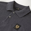 Belstaff - LS Polo in Charcoal Heather