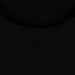 John Smedley - Marcus Crewneck in Black - Nigel Clare
