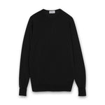 John Smedley - Marcus Knit Crew Sweater in Black