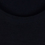 John Smedley - Marcus Knit Crew Sweater in Midnight