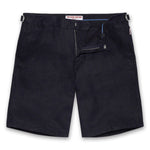 Orlebar Brown - Norwich Linen Tailored Shorts in Navy - Nigel Clare