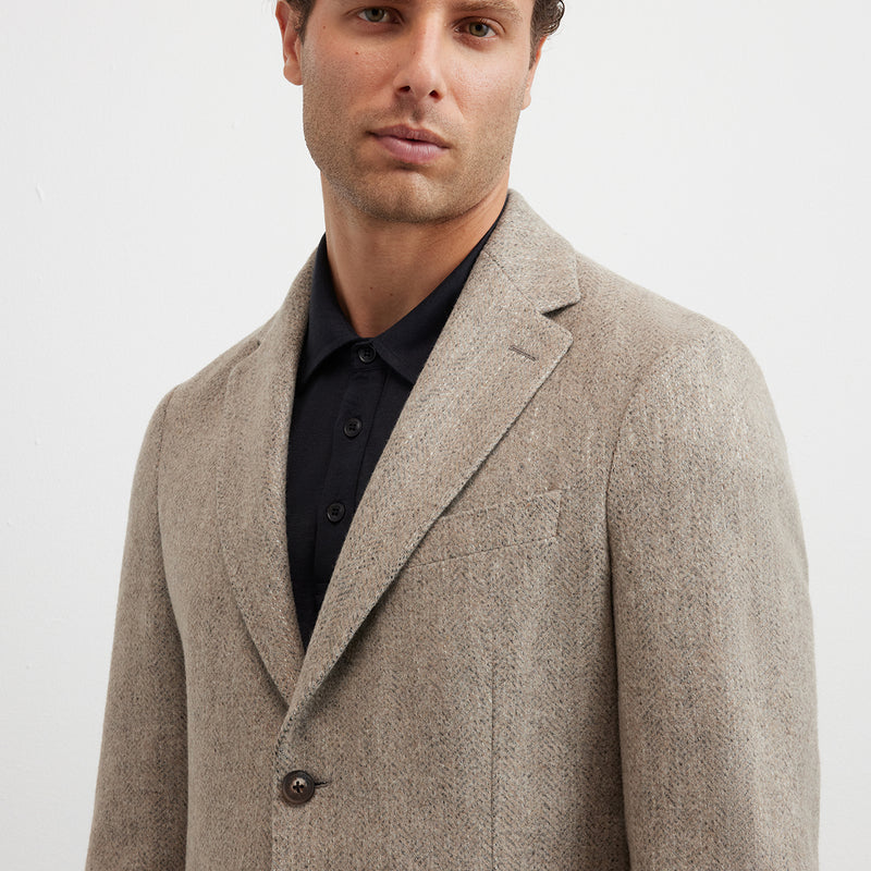 Pal Zileri - Unlined Jacket in Light Brown