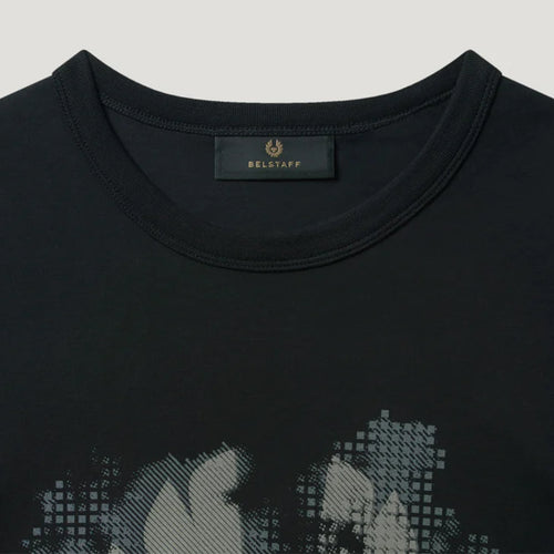 Belstaff - Metro Phoenix T-Shirt in Black - Nigel Clare