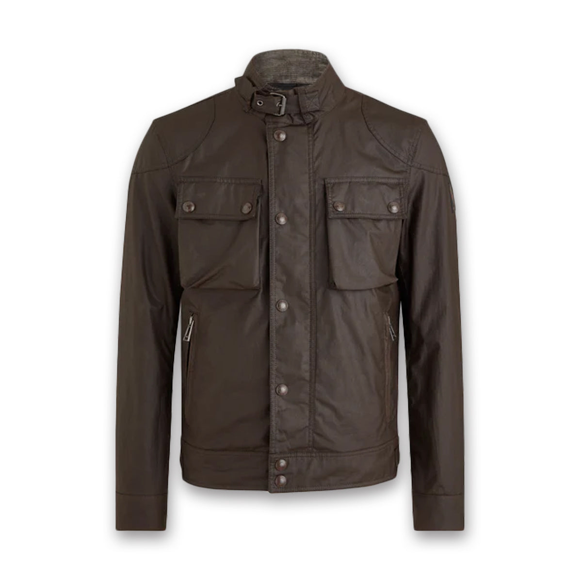 Belstaff Racemaster Waxed Jacket in Burnt Oak