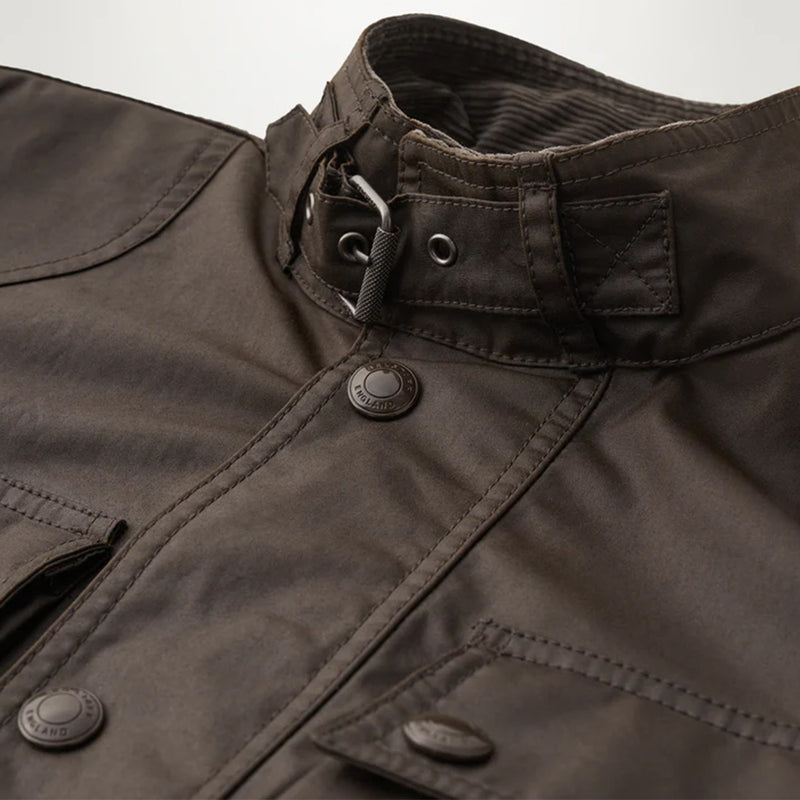 Belstaff - Racemaster Waxed Jacket in Burnt Oak