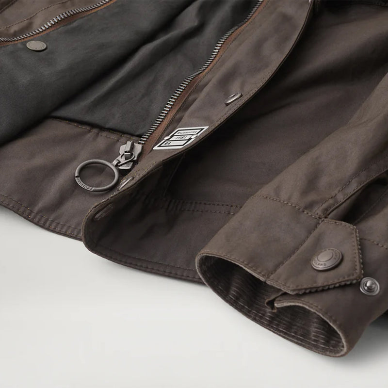 Belstaff - Racemaster Waxed Jacket in Burnt Oak