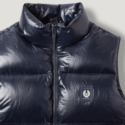 Belstaff - Resolve Gilet in Dark Ink