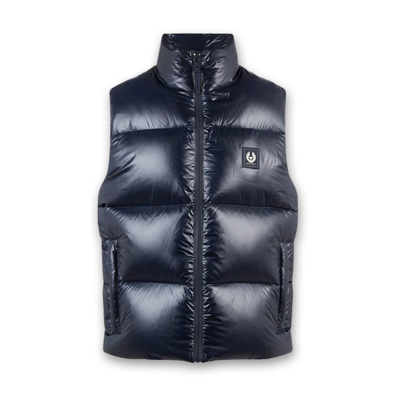 Belstaff - Resolve Gilet in Dark Ink - Nigel Clare