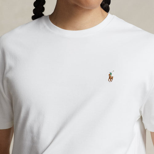 Ralph Lauren - Custom Slim Soft Cotton T-Shirt in White