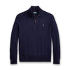 Ralph Lauren - Wool 1/4 Zip Jumper in Hunter Navy