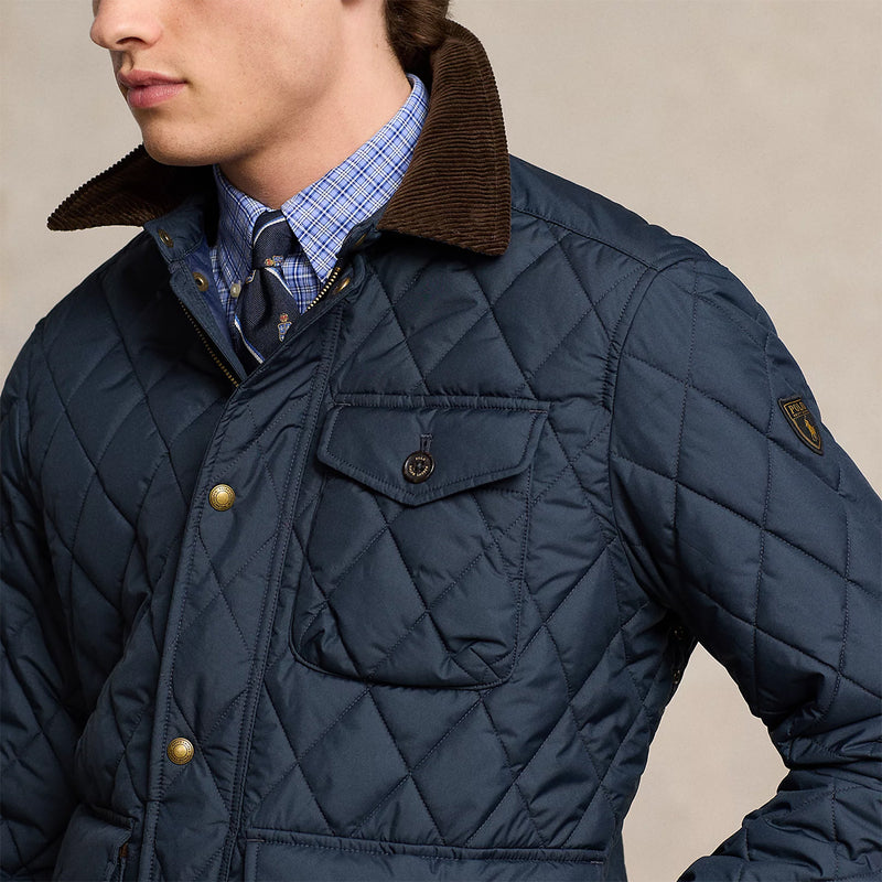 Ralph Lauren - Beaton Quilted Jacket in College Navy