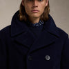 Ralph Lauren - Wool Blend Twill Peacoat in Navy