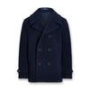 Ralph Lauren - Wool Blend Twill Peacoat in Navy