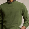 Ralph Lauren - Wool Crew Neck Jumper in Classic Olive Heather