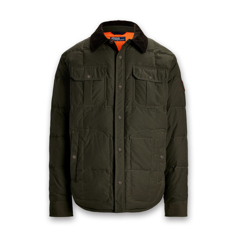 Ralph Lauren - Ripstop Down Shirt Jacket in Ranger Green