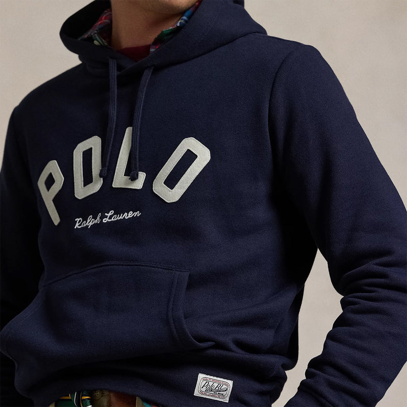 Ralph Lauren - Fleece Logo Hoodie in Cruise Navy