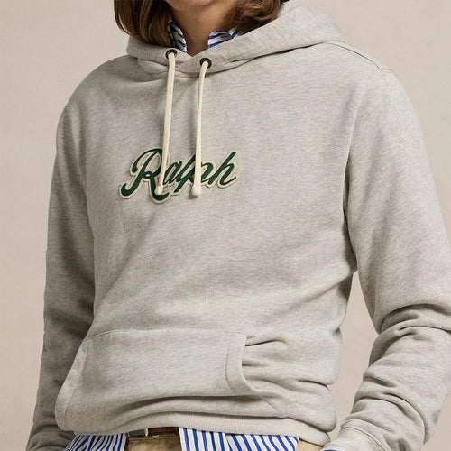 Ralph Lauren - Ralph Logo Hoodie in Light Grey Heather