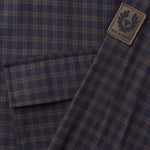 Belstaff - Scale Shirt in Dark Ink/Major Brown