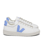 Veja - Urca CWL Trainers in White/Aqua