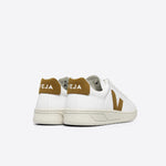 Veja - Urca CWL Trainers in White/Camel