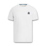 Sandbanks - Badge Logo T-Shirt in White