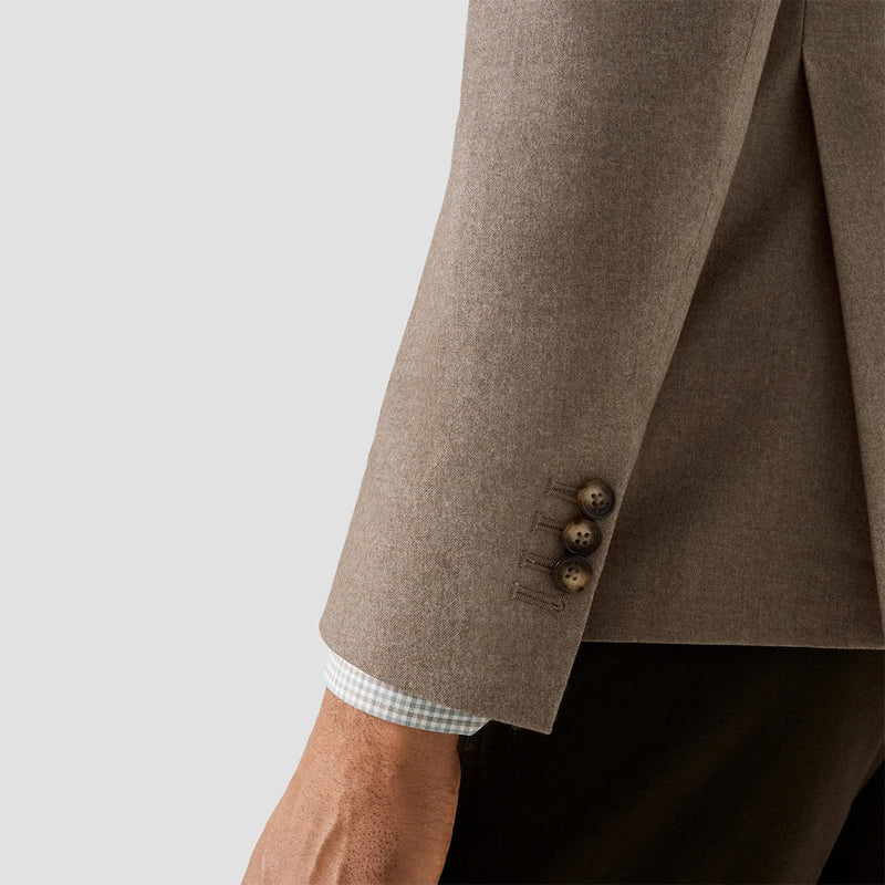 Eton - Flannel Soft Jacket in Fawn - Nigel Clare