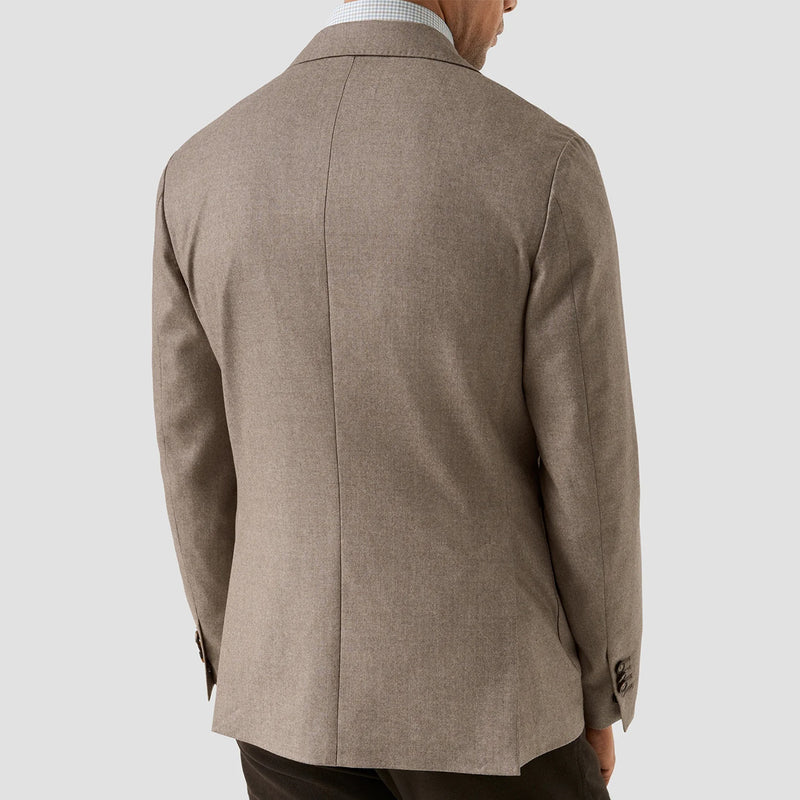 Eton - Flannel Soft Jacket in Fawn - Nigel Clare