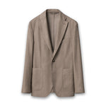 Eton - Flannel Soft Jacket in Fawn - Nigel Clare