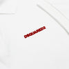 DSQUARED2 - Mini Logo Polo Shirt in White - Nigel Clare