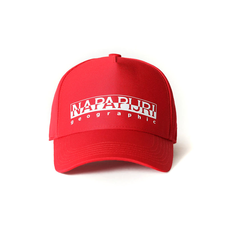 Napapijri - Framing Logo Cap in Old Red - Nigel Clare
