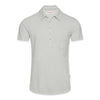Orlebar Brown - Thompson Garment Dyed Polo Shirt in Rock Salt - Nigel Clare