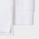 PS Paul Smith - Reg Fit LS Polo Shirt in White - Nigel Clare