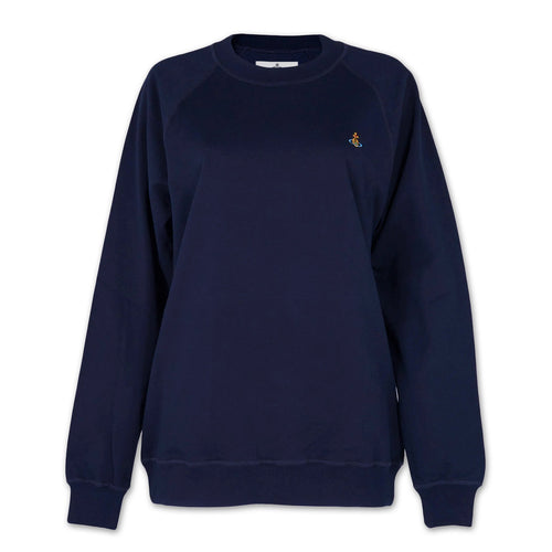 Vivienne Westwood - Raglan Sweatshirt in Navy - Nigel Clare