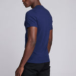 Barbour Intl - Block Logo T-Shirt in Blue - Nigel Clare
