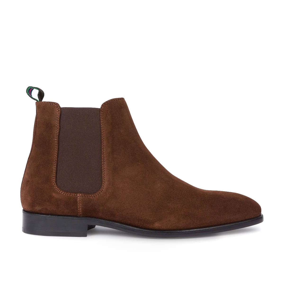PS Paul Smith Gerald Chelsea Boots in Brown Suede Nigel Clare