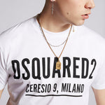 DSQUARED2 - Ceresio9 T-Shirt in White - Nigel Clare