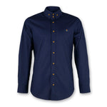 Vivienne Westwood - 2 Button Krall Shirt in Navy - Nigel Clare