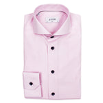 Eton - Slim Fit Shirt in Light Pink - Nigel Clare