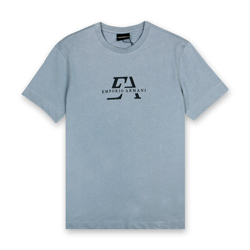 Emporio Armani - Bold Logo T-Shirt in Steel Grey - Nigel Clare