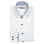 Stenstroms - Slimline Shirt in White - Nigel Clare