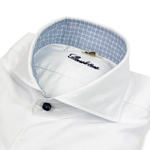 Stenstroms - Slimline Shirt in White - Nigel Clare