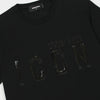 DSQUARED2 - Icon Monotone Print T-Shirt in Black - Nigel Clare